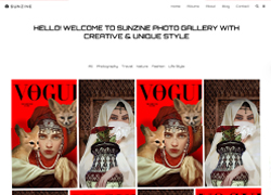 Web Template with flex